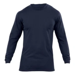 Men's 5.11 Long Sleeve Station Wear T-Shirts Navy