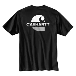 Men's Carhartt Loose Fit Heavyweight Pocket C Graphic T-Shirt Black