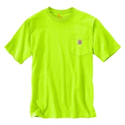 Men's Carhartt Workwear Pocket T-Shirt Lime