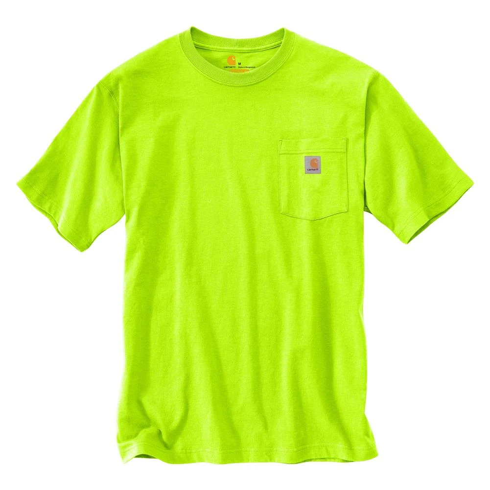 Men's Carhartt Workwear Pocket T-Shirt Lime