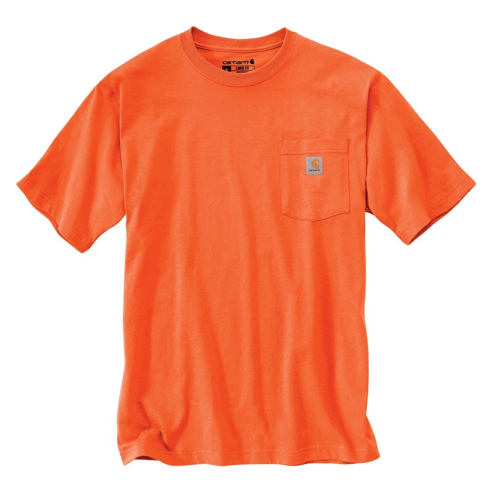 Men's Carhartt Workwear Pocket T-Shirt Orange