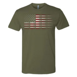 Men's First Tactical Ammo Flag T-Shirt Green