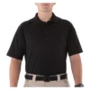 Men's First Tactical Cotton Short Sleeve Polo Black~1