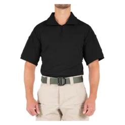 Men's First Tactical Defender Short Sleeve Shirt Black