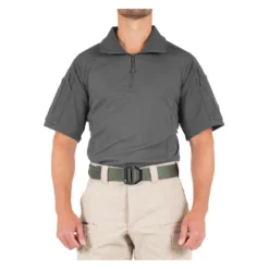 Men's First Tactical Defender Short Sleeve Shirt Gray