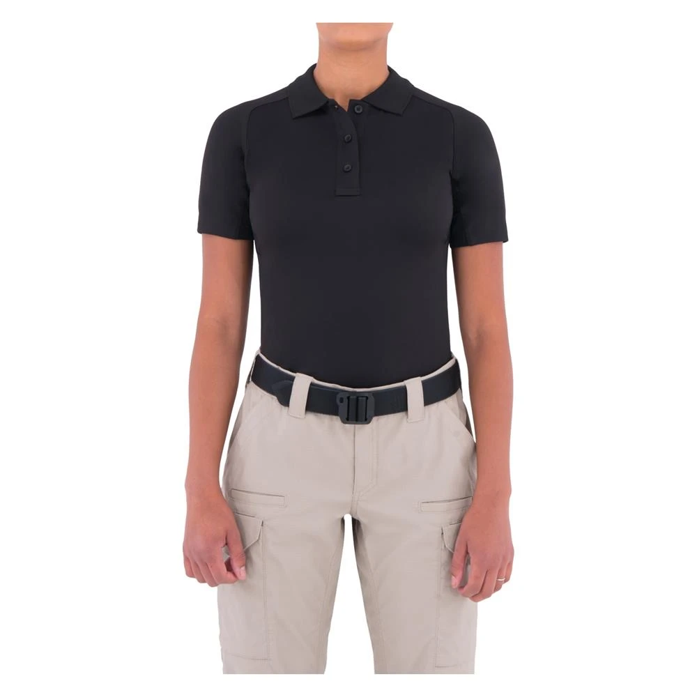 Women's First Tactical Performance Polo Black~2