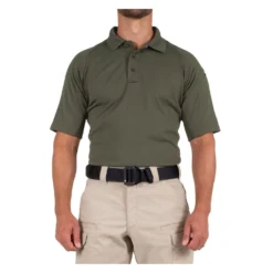 Men's First Tactical Performance Polo Green~1