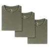 Men's Mission Made Crew Neck T-Shirts (3 Pack) Olive
