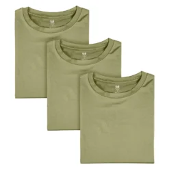 Men's Mission Made Performance T-Shirts (3 Pack) Tan