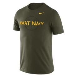 Men's NIKE Beat Navy T-Shirt Olive