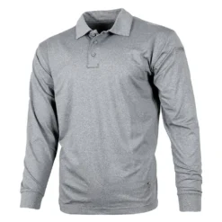 Men's Propper EdgeTec Long Sleeve Polo Gray~1