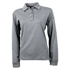 Women's Propper EdgeTec Long Sleeve Polo Gray~2