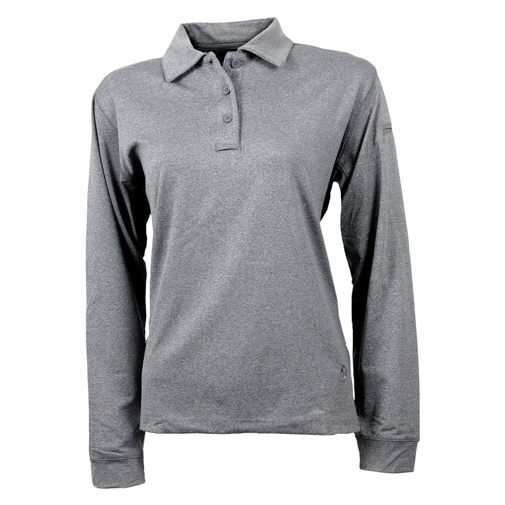 Women's Propper EdgeTec Long Sleeve Polo Gray~2