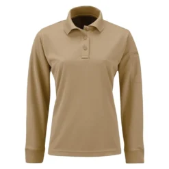 Women's Propper Long Sleeve Uniform Polo Tan~2