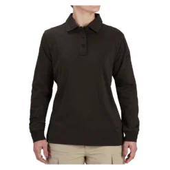 Women's Propper Uniform Polo Long Sleeve Black~2