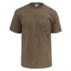 Men's Soffe Lightweight Military T-Shirt (3 Pack) Brown