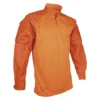Men's TRU-SPEC Poly / Cotton Twill 1/4 Zip Combat Shirt Orange