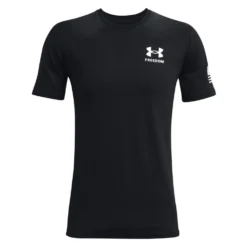 Men's Under Armour Freedom Flag T-Shirt Black