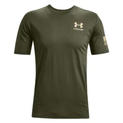 Men's Under Armour Freedom Flag T-Shirt Green