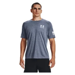 Men's Under Armour Freedom Tech T-Shirt Heather