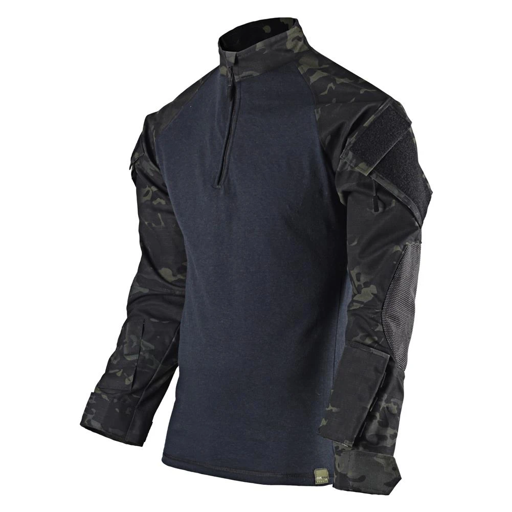 Men's TRU-SPEC Nylon / Cotton Ripstop TRU Xtreme Combat Shirts Black - Image 2