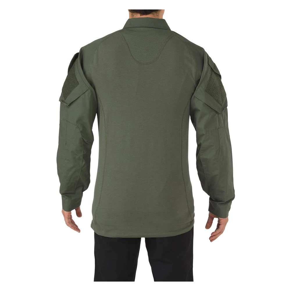 Men's 5.11 Rapid Assault Shirts Green - Image 3