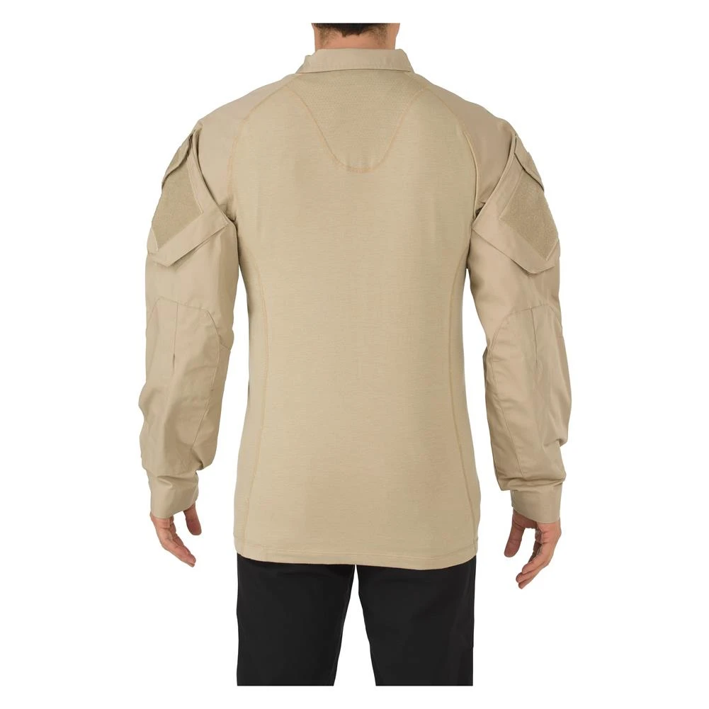 Men's 5.11 Rapid Assault Shirts Khaki - Image 3