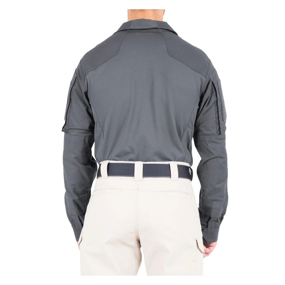 Men's First Tactical Defender Shirt Gray - Image 3