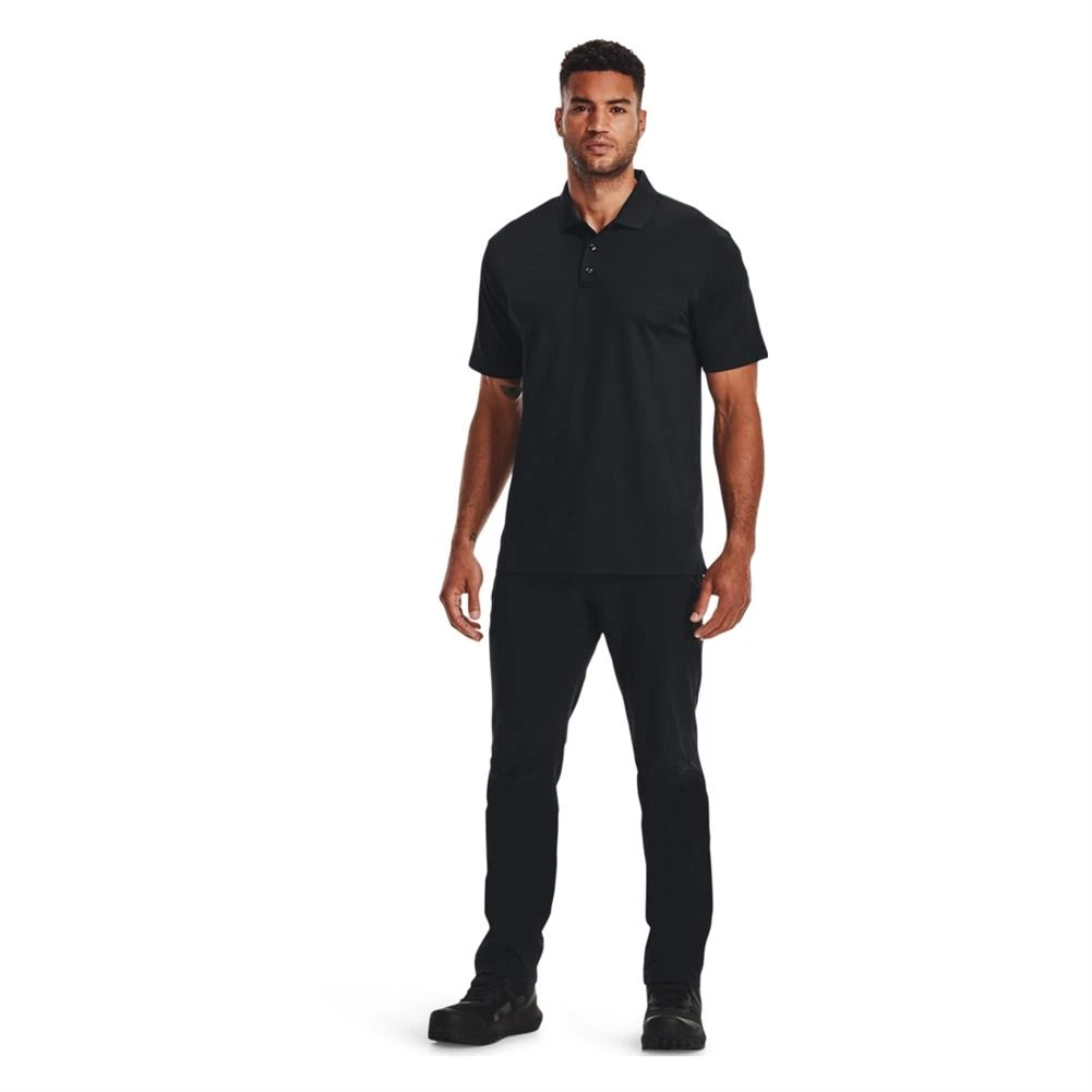 Men's Under Armour Tactical Performance Polo 2.0 Black - Image 3