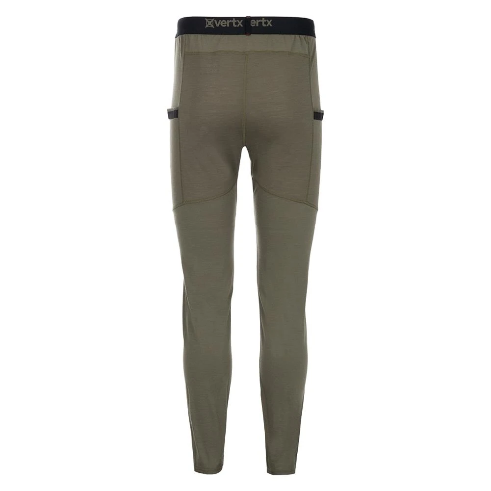 Men's Vertx Merino Base Layer Pants Green - Image 3