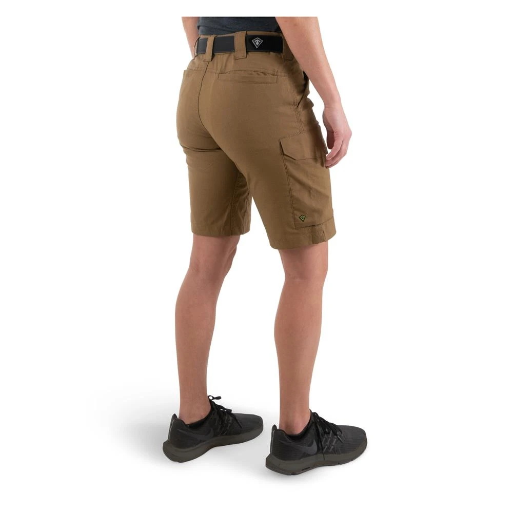Women's First Tactical V2 Shorts Brown~2 - Image 4