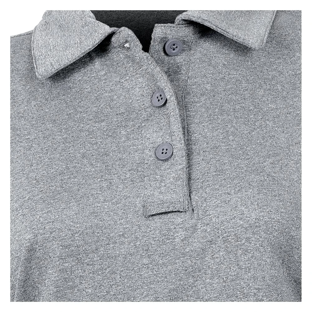 Women's Propper EdgeTec Long Sleeve Polo Gray~2 - Image 4