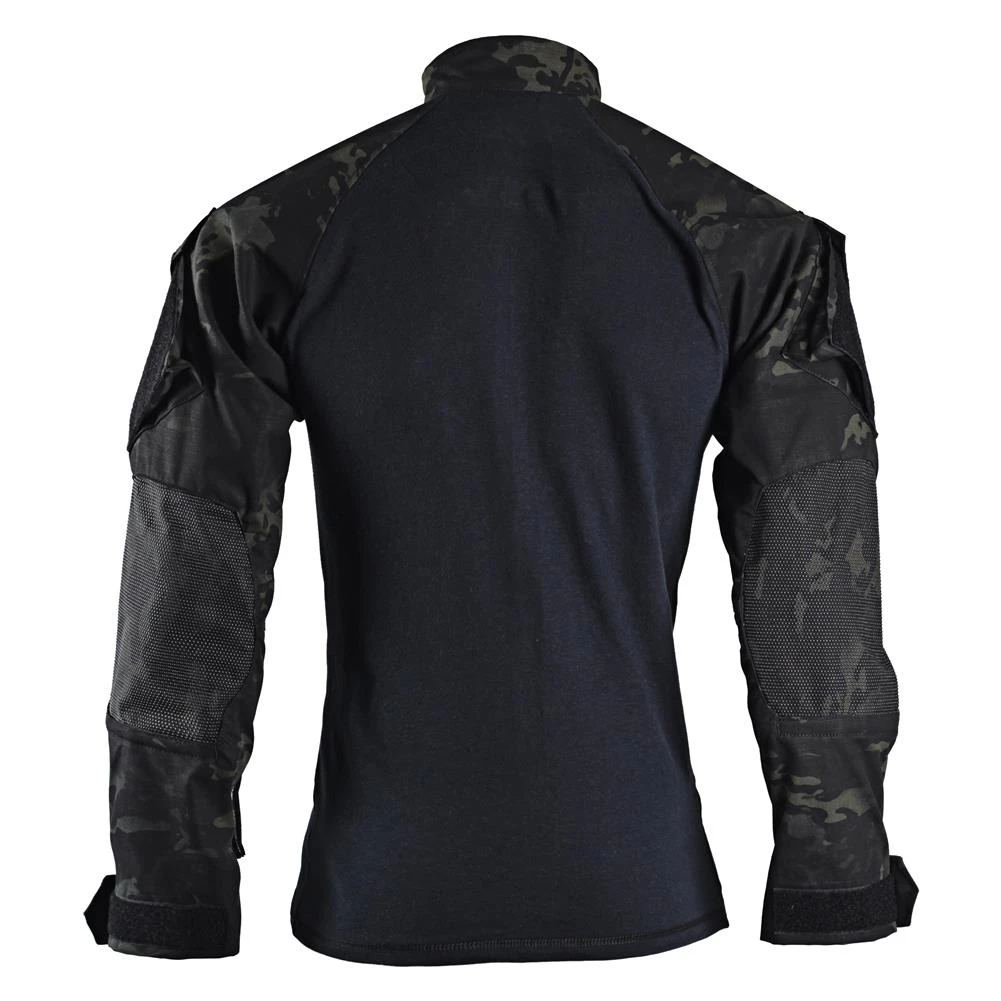 Men's TRU-SPEC Nylon / Cotton Ripstop TRU Xtreme Combat Shirts Black - Image 4