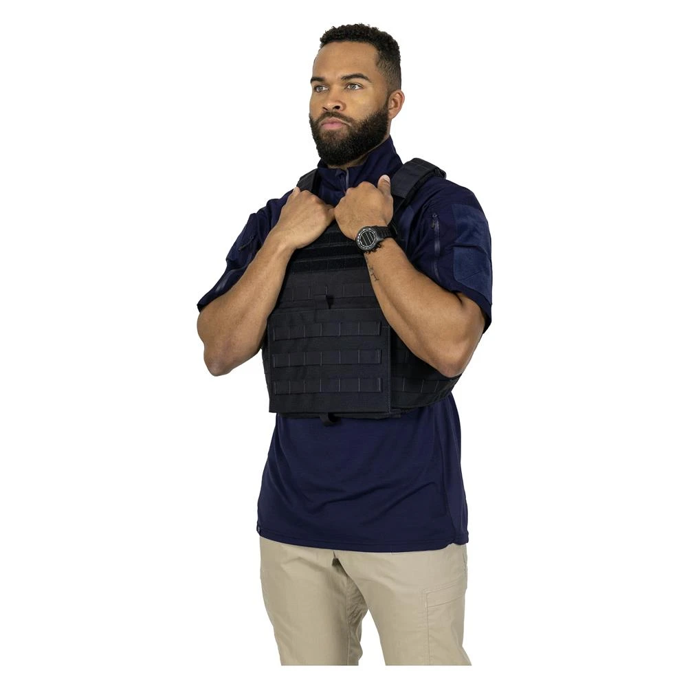 Men's Mission Made Short Sleeve Combat Shirt Navy - Image 5