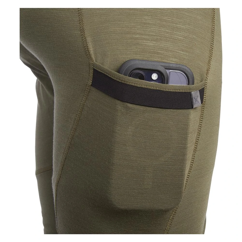 Men's Vertx Merino Base Layer Pants Green - Image 8